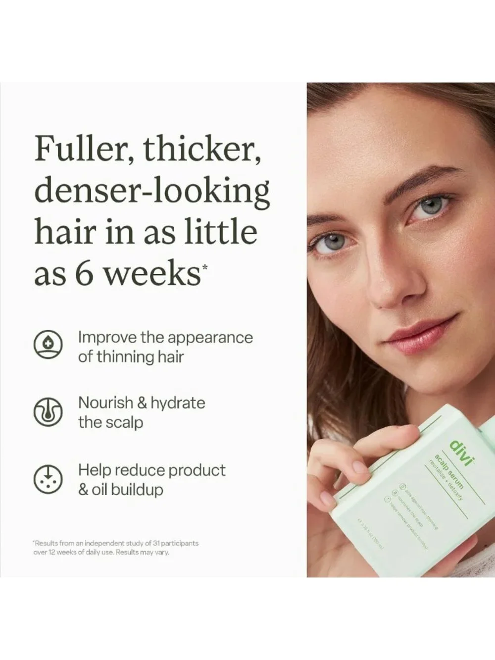 Revitalize Hair with Peptide Scalp Serum | Promotes Fuller-Looking Locks | 30ml